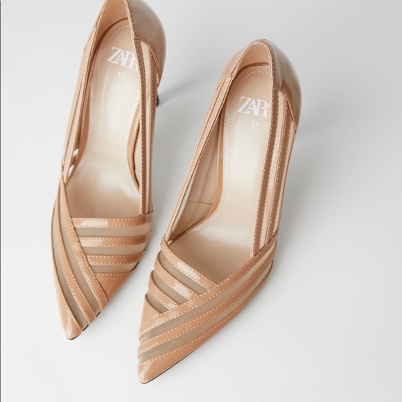 zara nude heels